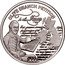 Niue Half Dollar (Olive Branch Petition) OLIVE BRANCH PETITION 1775 coin reverse