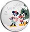 Niue Two Dollars (Disney Season's Greetings. Merry Christmas) FA LALALALA 1OZ 999 FINE SILVER ©DISNEY coin reverse