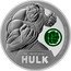 Niue Two Dollars (Hulk. Green Fist) THE INCREDIBLE HULK 1 OZ 999 FINE SILVER ©MARVEL coin reverse