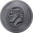 Niue Two Dollars (Phoenix in Flight) CHARLES III NIUE TWO DOLLARS JC 2024 coin obverse