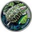 Niue Two Dollars (Red-eared Turtle) RED-EARED TURTLE coin reverse