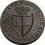 UK 1/2 Penny (Middlesex. William Williams) FEAR GOD AND HONOUR THE KING 1795 coin reverse