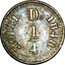 UK 1/4 Penny (Pattern. Joseph Moore Model) X# 20 D 1/4 MODEL 1848 coin reverse