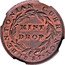 USA 1 Cent (Bentonian Currency Mint Drop. Token) BENTONIAN CURRENCY MINT DROP 1837 coin reverse