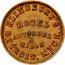 USA 1 Cent (Civil War Merchant Token. Blindbury's Hotel Detroit. Michigan) BLINDBUYRY'S HOTEL ANTISDEL & HILLS DETROIT, MICH. coin obverse