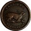 USA 1 Cent (Civil War Merchant Token. Carl Haas Cincinnati. Ohio) CARL HAAS 493 VINE,ST coin obverse