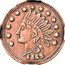 USA 1 Cent (Civil War Merchant Token. Dr. L.C. Rose Detroit. MI) LIBERTY 1863 coin reverse