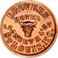 USA 1 Cent Civil War Merchant Token. Drover's Hotel St Louis. Missouri 1863  DROVERS HOTEL 125 NORTH 4'ST ST LOUIS, MO. coin obverse