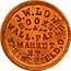 USA 1 Cent (Civil War Merchant Token. J.W. Low Books Springfield. Ohio) J.W. LOW BOOKS & WALL . PAPER MARKET ST. SPRINGFIELD, O. coin obverse