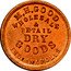 USA 1 Cent (Civil War Merchant Token. M.H. Good Dry Goods Indianapolis. IN) M.H. GOOD WHOLESALE & RETAIL DRY GOODS INDIANAPOLIS coin obverse
