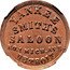 USA 1 Cent (Civil War Merchant Token. Yankee Smith's Saloon Detroit. Michigan) YANKEE SMITH'S SALOON NO.1 MICH. AVE DETROIT coin obverse