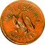 USA 1 Cent (Civil War Patriotic Token. For Public Accommodation) UNITED STATES COPPER coin reverse