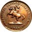 USA 1 Cent (Civil War Token Andrew Jackson) THE FEDERAL UNION IT MUST BE PRESERVED 1864 coin obverse