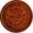 USA 1 Cent Civil War Token. Army and Navy. Shall Be Preserved ND (1862-1864)  THE FEDERAL UNION IT MUST AND SHALL BE PRESERVED coin reverse