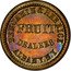 USA 1 Cent (Civil War Token. Benjamin and Herrick Fruit Dealers Albany New York) BENJAMIN & HERRICK FRUIT DEALERS ALBANY, NY coin obverse