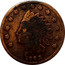 USA 1 Cent (Civil War Token. Chris Schloendorn Cincinnati. Ohio) 1862 coin obverse