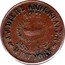 USA 1 Cent Civil War Token. J.J. Diehl 1863  J.J DIEHL UNDERTAKER 133 ESSEX ST. NEW YORK coin obverse
