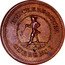 USA 1 Cent (Civil War Token Knickerbocker Currency) KNICKERBOCKER BRIDGENS CURRENCY coin obverse