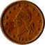 USA 1 Cent (Civil War Token. Liberty Head. Army and Navy) 1863 coin obverse
