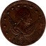 USA 1 Cent Civil War Token. Washington. Military Trophy 1863  1863 coin obverse