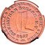 USA 1 Cent (Hard Times Merchant Token. P.B. and S. Deveau Boots and Shoes) WHOLESALE & RETAIL BOOT & SHOE STORE 156 CHATHAM SQUARE. N.Y. coin reverse
