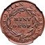 USA 1 Cent (Hard Times Token. Bentonian Currency Mint Drop) BENTONIAN CURRENCY MINT DROP 1837 coin reverse