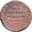 USA One Cent Millions For Defence. Hard Times Token 1837  MILLIONS FOR DEFENCE NOT ONE CENT FOR TRIBUTE coin reverse