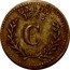 USA 1 Cent (Token. Charnley Saloon Providence) UNION 1863 C coin reverse
