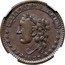 USA 1 Cent (Token. Liberty. Millions For Defence) E PLURIBUS UNUM 1837 coin obverse