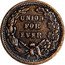 USA 1 Cent (Token. Union For Ever) UNION FOR EVER coin reverse