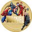 Tuvalu 1 Dollar 85th Anniversary of Marvel 2024 Stamp and Coin Cover MARVEL 85TH ANNIVERSARY © MARVEL coin reverse
