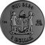 Fiji 1 Dollar Dart Board 2024  FIJI 2024 1OZ .999 FINE SILVER REREVAKA NA KALOU KA DOKA NA TUI 1 DOLLAR coin obverse