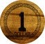 USA 1 Dollar Oregon. City of North Bend ND (1933)  1 DOLLAR coin reverse