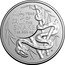 Australia 1 Dollar (Year of the Snake. Investment) YEAR OF THE SNAKE BS 1 OZ .999 AG 蛇 coin reverse