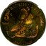 Mexico 1 Onza (Fifth anniversary of the birth of the North American panda Tohui Pattern) TOHUI 5O ANIVERSARIO DEL PANDA PESO 1 ONZA coin reverse