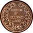 Italy 1 Saggio (Sardinia) SAGGIO DI BRONZO 1860 coin reverse