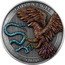 Malta 10 Euro Golden Eagle. Colored 2024 GM Proof GOLDEN EAGLE 2024 coin reverse