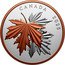 Canada 100 Dollars Gleaming Maple Leaves 2025 MG CANADA 2025 coin reverse