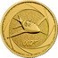 UK 100 Pounds Bede BD-5J Acrostar Plane 2025 007 OCTOPUSSY 2025 BOND IN THE 80S FINE GOLD 1 OZ 999.9 coin reverse