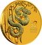 Australia 1000 Dollars (Lunar Series. Year of the Snake) 蛇 SNAKE 2025 P coin reverse