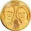 Belgium 12-1/2 Euro (25th Wedding Anniversary of Royal Couple's) ♚FPM 25 coin reverse
