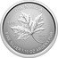 Canada 2 Dollars (60th Anniversary of Canada’s Flag Maple Leaf) MC 9999 1965 2025 CANADA FINE SILVER 1/10 OZ ARGENT PUR coin reverse