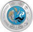 Canada 2 Dollars Celebrating Inuit Nunangat. Colored 2024 Roll INUIT NUNANGAT coin reverse