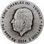 Tuvalu 2 Dollars Teenage Mutant Ninja Turtles 40th Anniversary 2024 P JC KING CHARLES III TUVALU 2OZ 9999 AG 2024 2 DOLLARS coin obverse