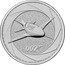 UK 2 Pounds (Bede BD-5J Acrostar Plane) 007 OCTOPUSSY 2025 BOND IN THE 80S FINE SILVER 1 OZ 999 coin reverse
