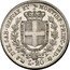 Italy 20 Lire (Victor Emmanuel II. Sardinia) DVX SAB GENVAE ET MONTISF PRINC PED & P L.20 coin reverse