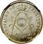 Belgium 25 Centimes (Albert I. French Text. Pattern Strike) ROYAUME DE BELGIQUE 1911 coin obverse