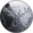 Samoa 25 Dollars (Majestic Wildlife. Moose) MOOSE 2025 MAJESTIC WILDLIFE coin reverse