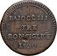 Italy 3 Baiocchi (Uprising of Ronciglione) BAIOCCHI TRE RONCIGLIOE 1799 coin reverse