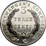 USA 3 Cents Hard Times Token. Feuchtwanger 1837  Rare FEUCHTWANGER'S COMPOSITION 3 THREE CENTS coin reverse